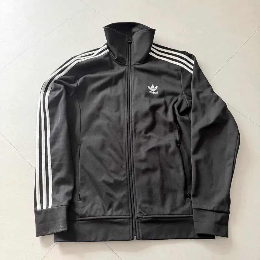 [BUNJANG] Adidas Three Stripes Track Top Black (L) / 아디다스 삼선 트랙탑 블랙 한국 매장판 L 100