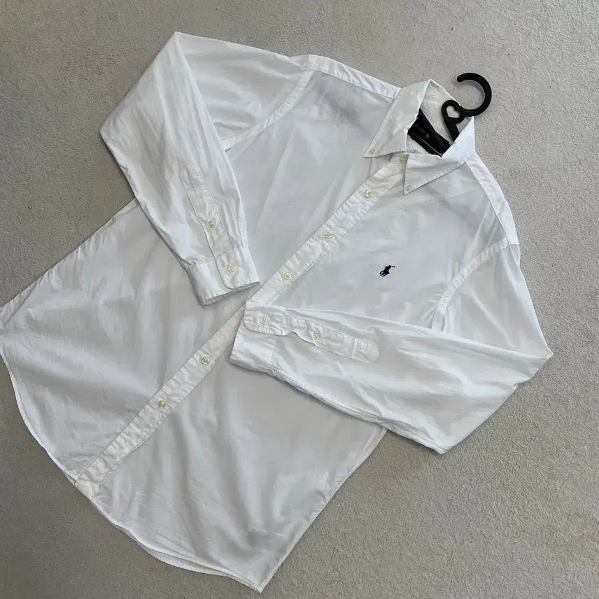 [BUNJANG] Polo Ralph Lauren Classic Fit Shirt - White / M 폴로 남성 클래식핏 셔츠 화이트