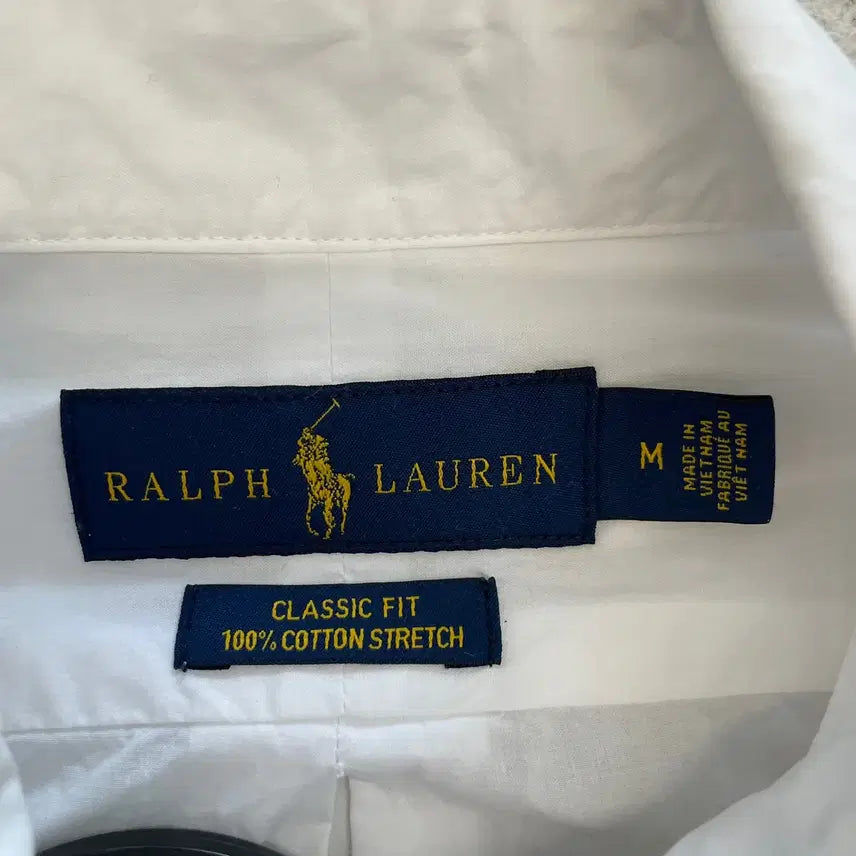 [BUNJANG] Polo Ralph Lauren Classic Fit Shirt - White / M 폴로 남성 클래식핏 셔츠 화이트