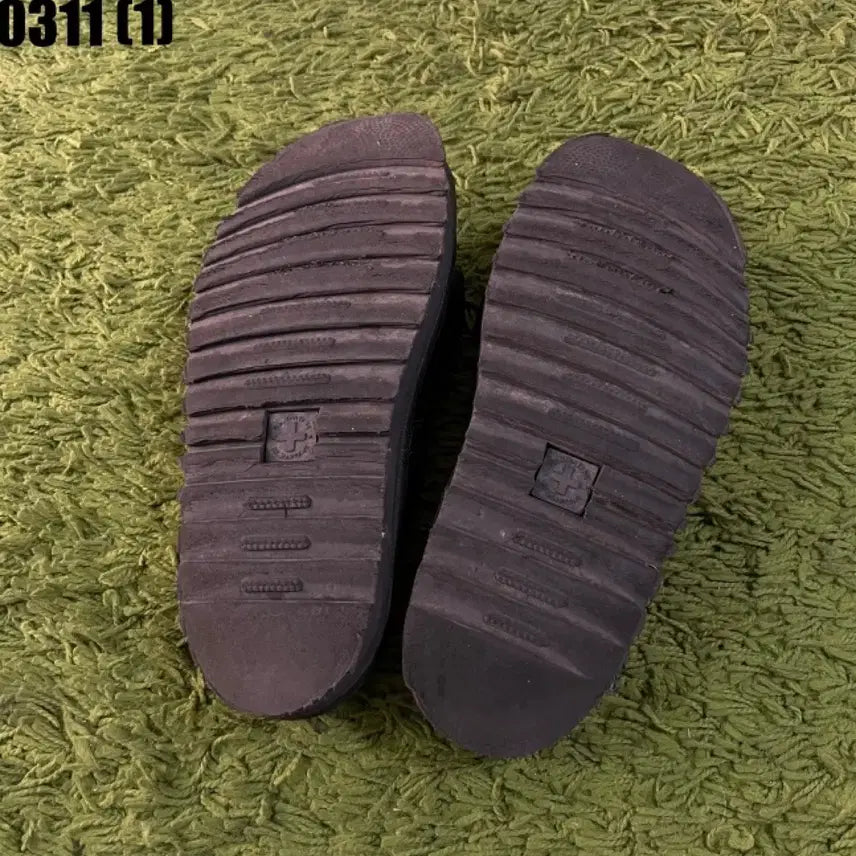 [BUNJANG] Dr. Martens Leather Buckle Sandals UK7 / 닥터마틴 블랙 레더 버클 샌들 UK7