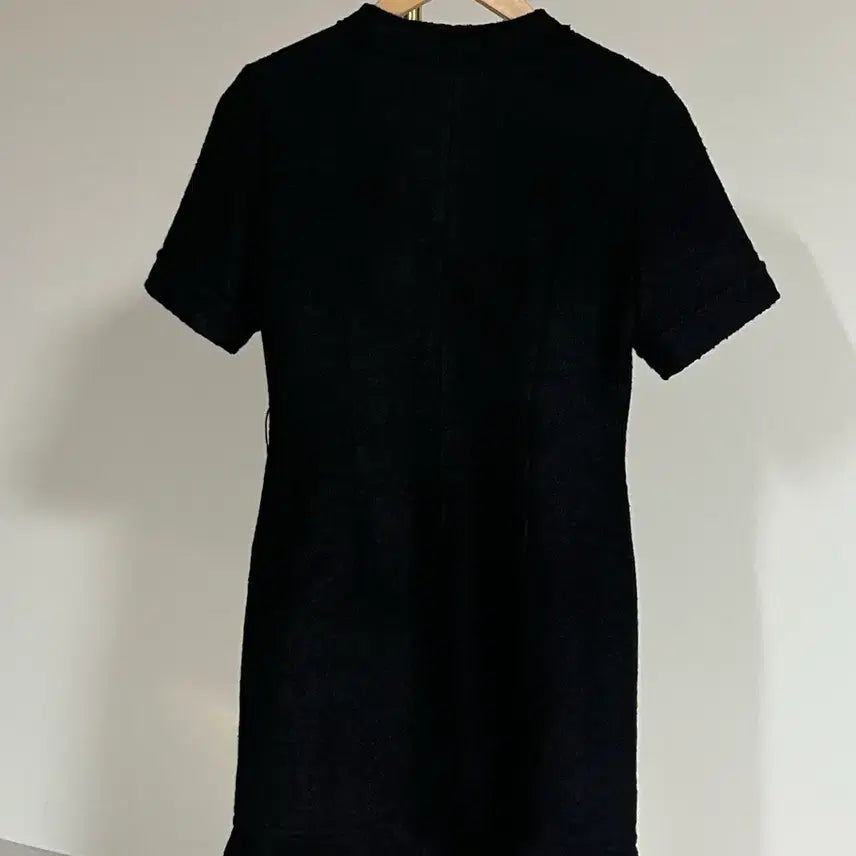 [BUNJANG] Roar Ahreum Lee Tweed Black Dress / 로아르 아옳이 트위드 블랙 원피스s55
