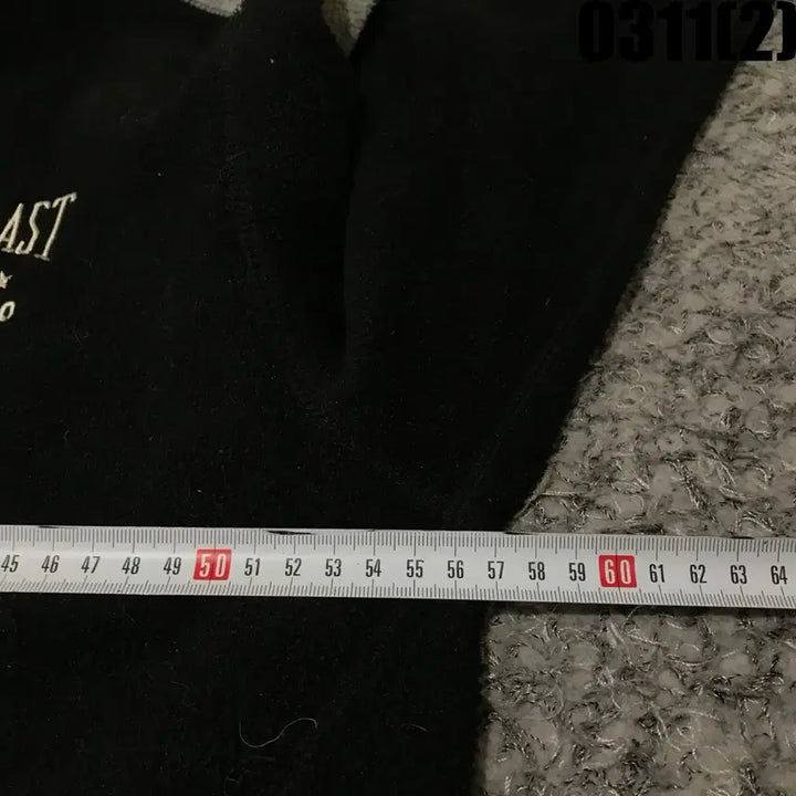 [SOLD OUT] 에버라스트 블랙 플리스 집업 L
