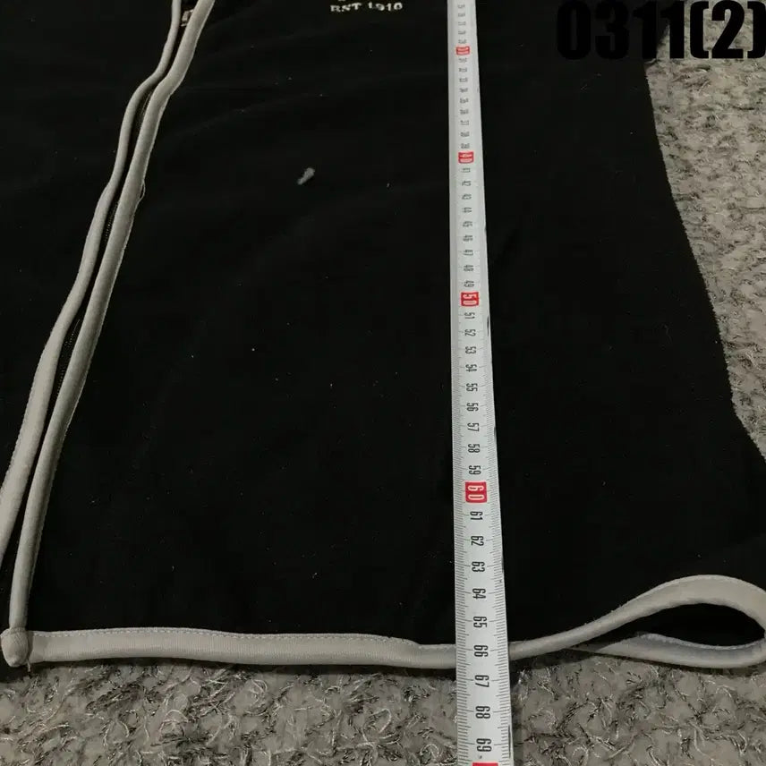 [SOLD OUT] 에버라스트 블랙 플리스 집업 L