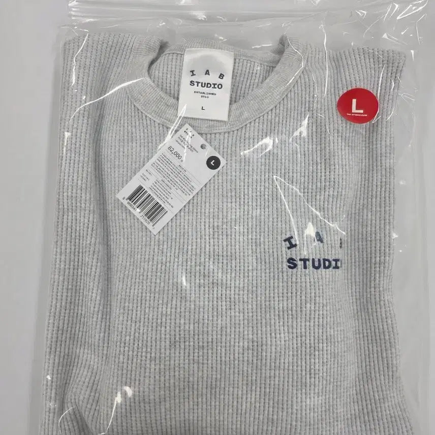[BUNJANG] IAB Studio Waffle Long Sleeve Shirt / 아이앱스튜디오 와플 롱슬리브