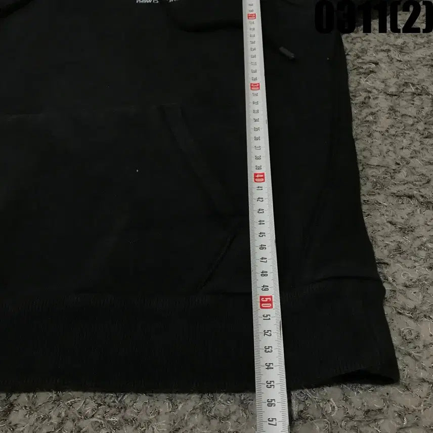 [SOLD OUT] 뉴발란스 블랙 후드티 m