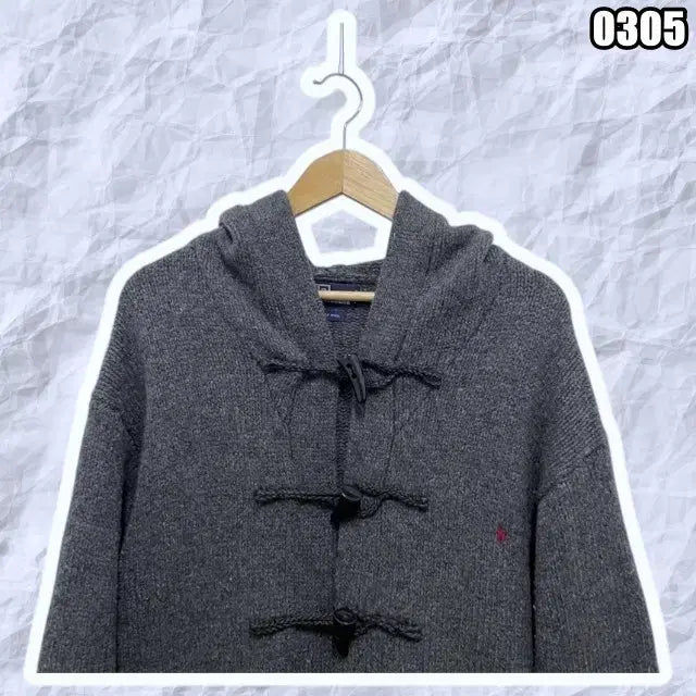 [BUNJANG] Polo Ralph Lauren Duffle Knit Coat / FREE 폴로 랄프로렌 떡볶이 니트 코트