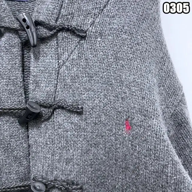 [BUNJANG] Polo Ralph Lauren Duffle Knit Coat / FREE 폴로 랄프로렌 떡볶이 니트 코트