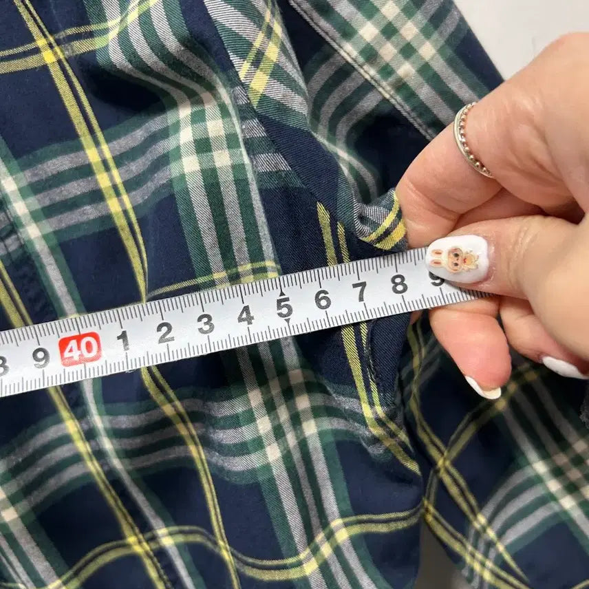[BUNJANG] MAY&amp; POLE Waterfield Check Shirt Dress (L) / MAY&amp; POLE 워터필드 체크 셔츠 원피스 L