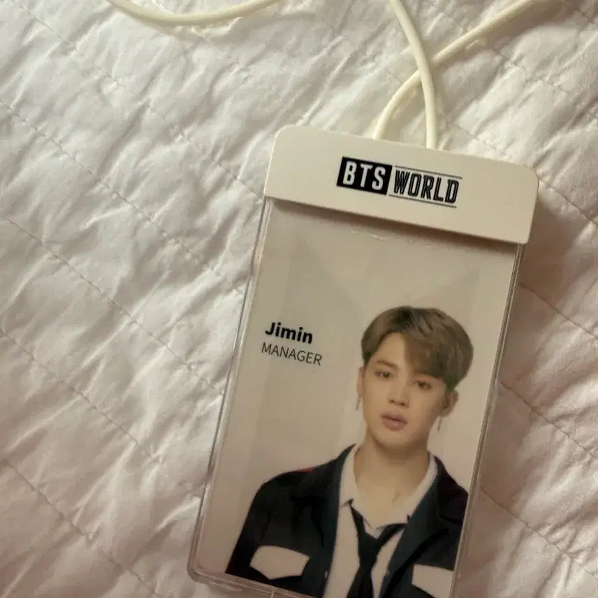 [BUNJANG] BTS Jimin Manager Card / 방탄 지민 매니저 카드