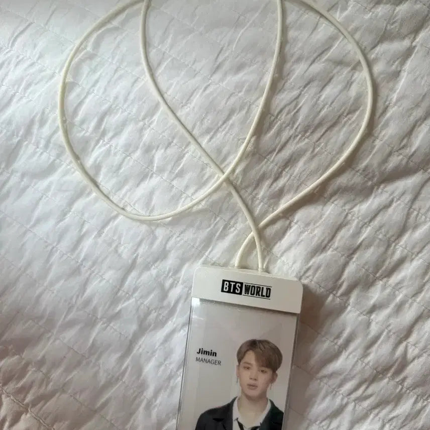 [BUNJANG] BTS Jimin Manager Card / 방탄 지민 매니저 카드