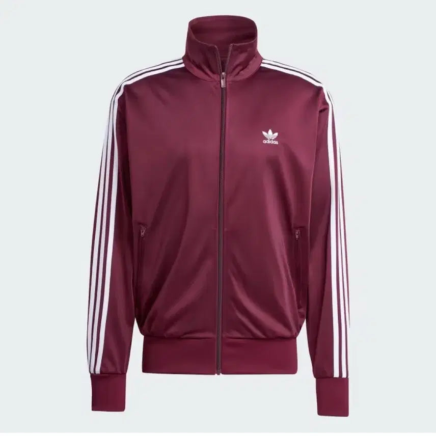 [BUNJANG] Adidas Firebird Burgundy Track Top Jersey / 아디다스 파이어버드 트랙탑 버건디 져지