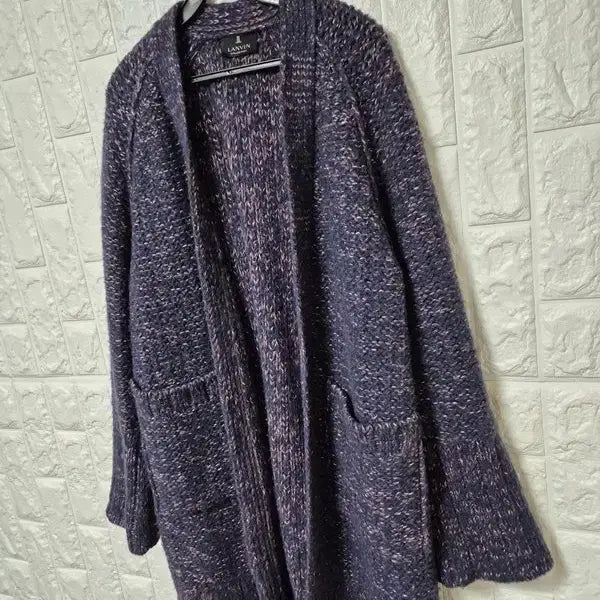 [BUNJANG] Lanvin Collection Cashmere Long Cardigan Coat Jacket / 랑방컬렉션 캐시미어 정품 여자 겨울 여성 롱가디건코트자켓 프리