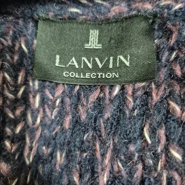 [BUNJANG] Lanvin Collection Cashmere Long Cardigan Coat Jacket / 랑방컬렉션 캐시미어 정품 여자 겨울 여성 롱가디건코트자켓 프리