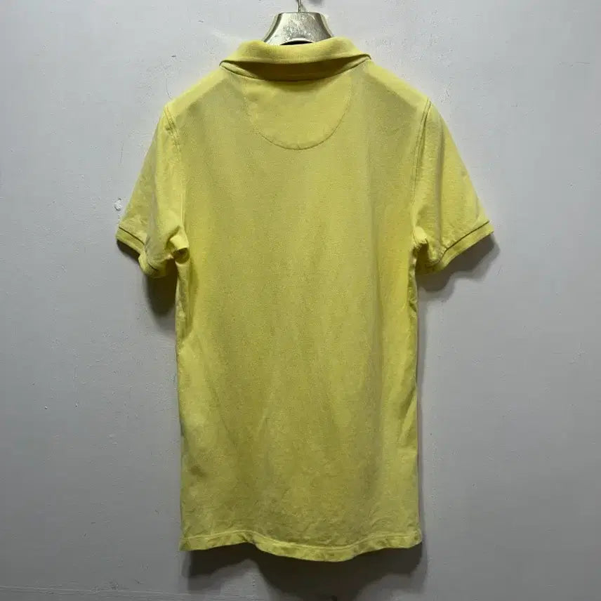 [BUNJANG] U.S. Polo Assn. Yellow Short Sleeve Polo Shirt (S) / U.S.폴로 어씬 옐로우 반팔 폴로티셔츠 S