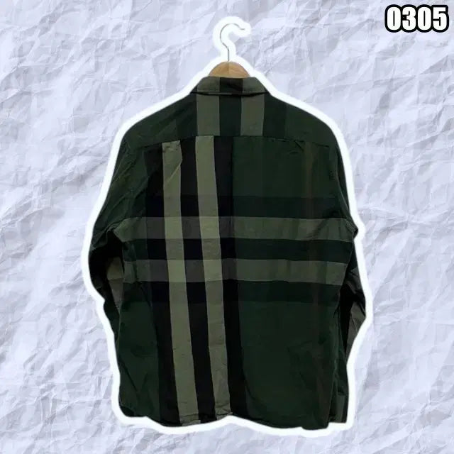 [BUNJANG] Burberry XXL Tartan Check Long Sleeve Shirt / XXL 버버리 타탄 체크 오리지널 긴팔 셔츠