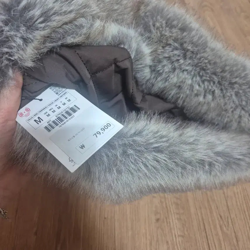 [BUNJANG] ZARA Maxi Bucket Bag / 택달린 자라 퍼 맥시 버킷백
