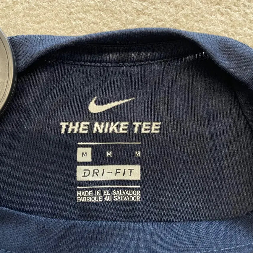 [BUNJANG] Nike Dri-FIT Navy Short Sleeve T-shirt / M 나이키 신형 드라이핏 네이비 반팔티 95