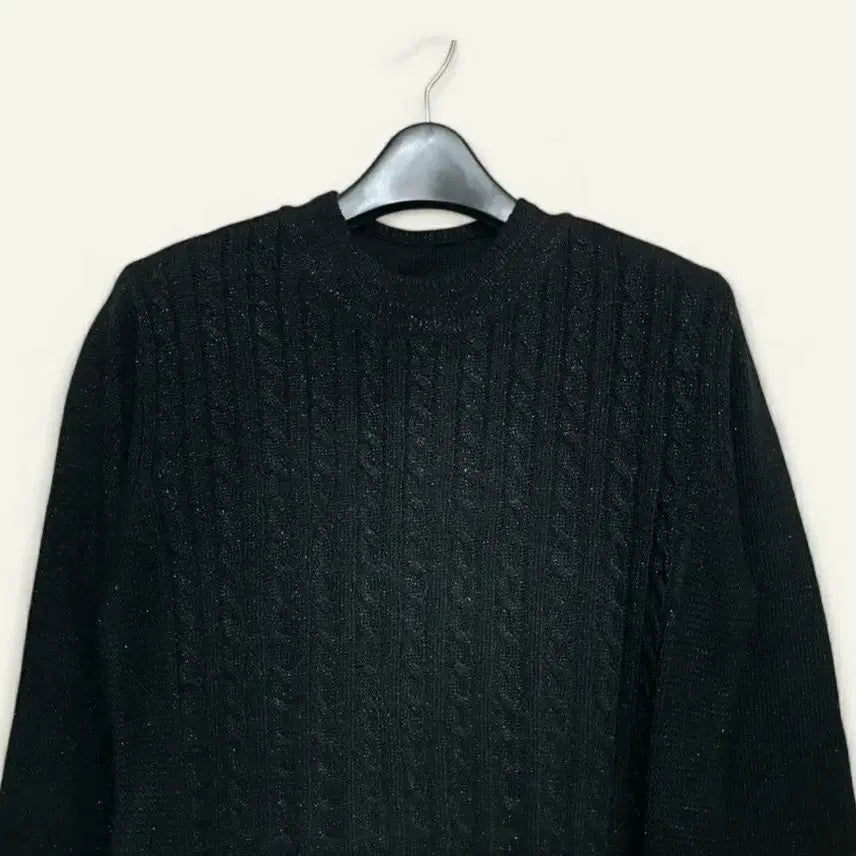 [BUNJANG] Black Knit Dress / 55 새상품 여성 원피스 니트 원피스 블랙 검정 스커트 치마 여자새제품