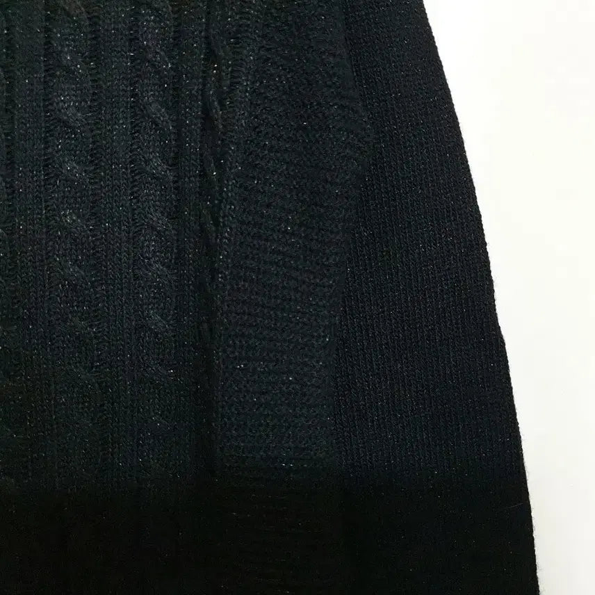 [BUNJANG] Black Knit Dress / 55 새상품 여성 원피스 니트 원피스 블랙 검정 스커트 치마 여자새제품