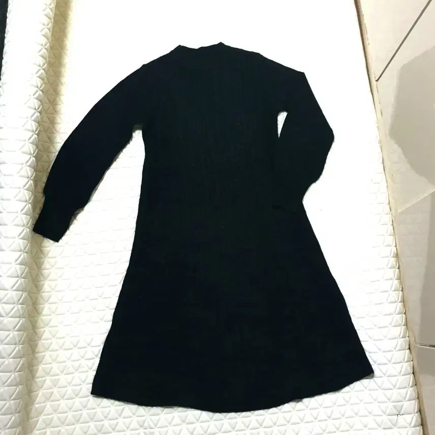[BUNJANG] Black Knit Dress / 55 새상품 여성 원피스 니트 원피스 블랙 검정 스커트 치마 여자새제품