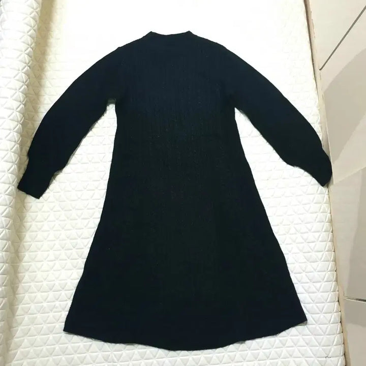 [BUNJANG] Black Knit Dress / 55 새상품 여성 원피스 니트 원피스 블랙 검정 스커트 치마 여자새제품