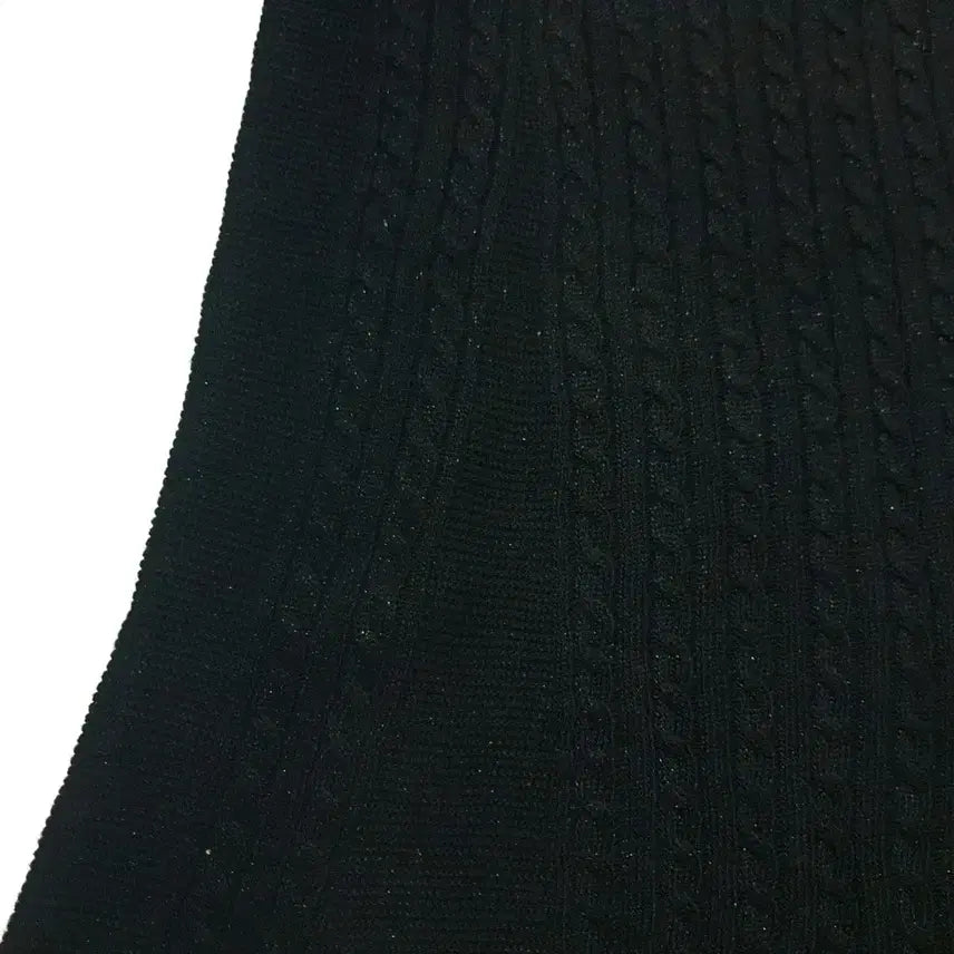 [BUNJANG] Black Knit Dress / 55 새상품 여성 원피스 니트 원피스 블랙 검정 스커트 치마 여자새제품