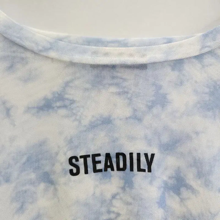 [BUNJANG] Vintage 90s Ombre Mesh Crop Top / 빈티지 90S 갸루 옴브레 크롭 메쉬탑