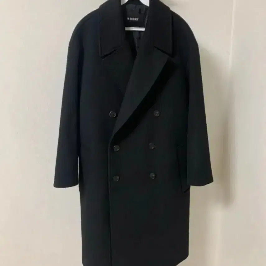 [BUNJANG] In Silence Oversized Wool Double Coat / 인사일런스 오버핏 울 더블 코트