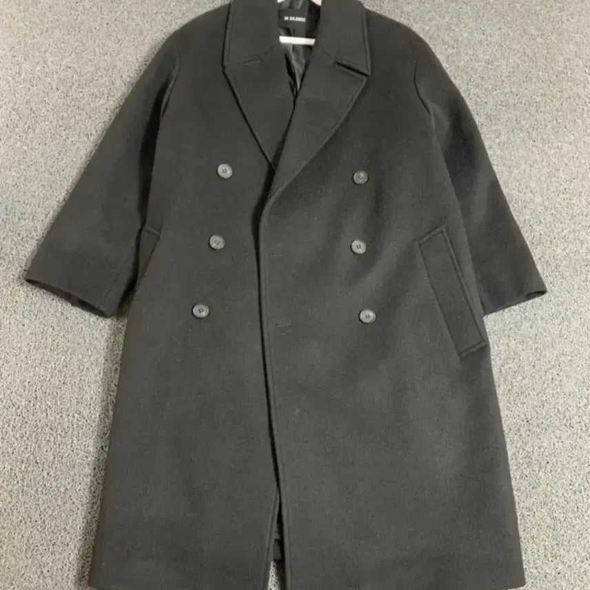 [BUNJANG] In Silence Oversized Wool Double Coat / 인사일런스 오버핏 울 더블 코트