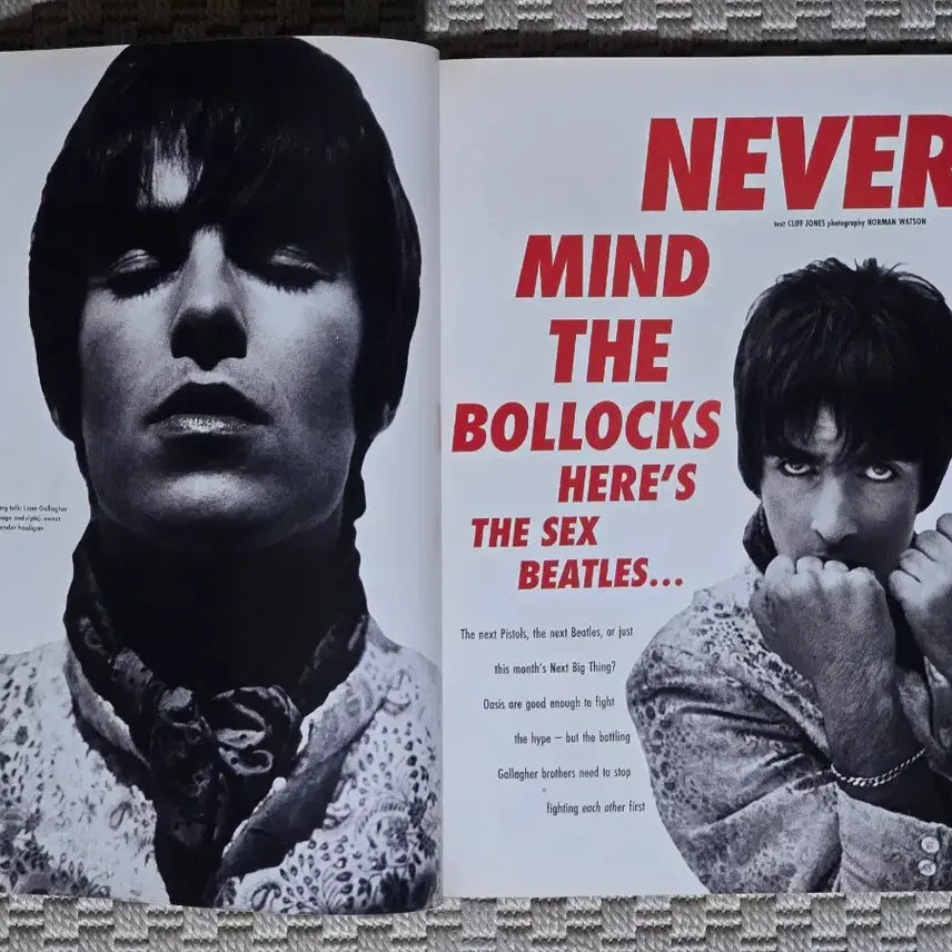 [BUNJANG] Oasis The Face Magazine / 매거진 oasis 오아시스The Face 매거진
