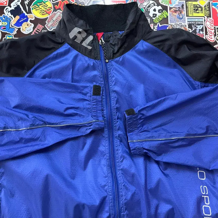 [SOLD OUT] 90s 폴로 스포츠 나일론 사이클링 자켓 XL