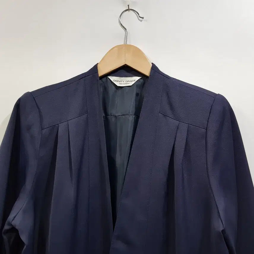 [BUNJANG] Vintage Japanese Open-Style Feminine Jacket (L) / JPN 빈티지 오픈형 오피스룩 페미닌 9부 긴팔 자켓 여L Q11