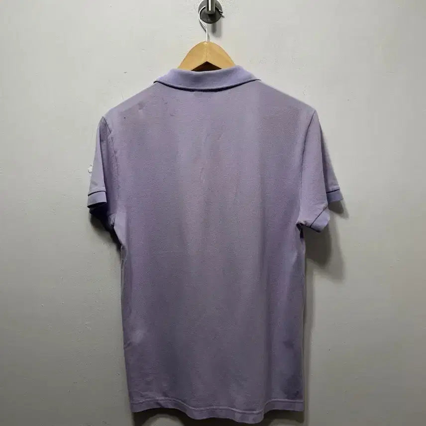 [BUNJANG] Lacoste Lavender Short Sleeve Polo Shirt (M) / 라코스테 라벤더 반팔 폴로티셔츠 M
