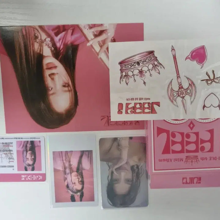 [BUNJANG] (G)I-DLE I Feel Album / (여자)아이들 I feel 개봉 앨범+초도한정 포스터