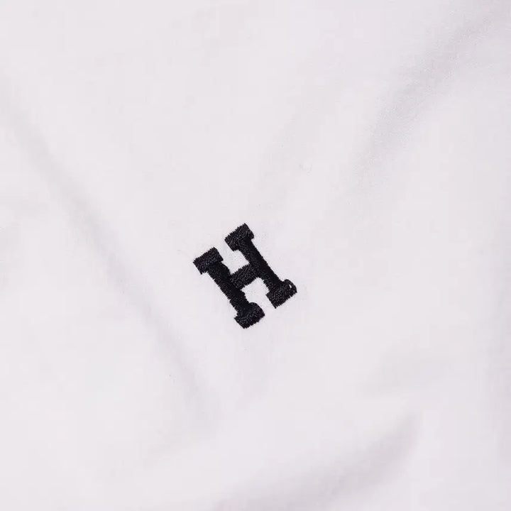 [BUNJANG] Tommy Hilfiger Flag Logo Embroidered Cotton Shirt - Size L / TOMMY HILFIGER 플래그 로고 자수 코튼셔츠 size L