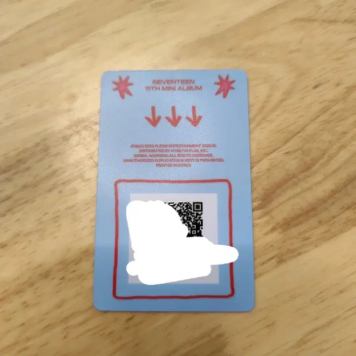 [BUNJANG] SEVENTEEN Dino Photocard / 세븐틴 디노 포토카드