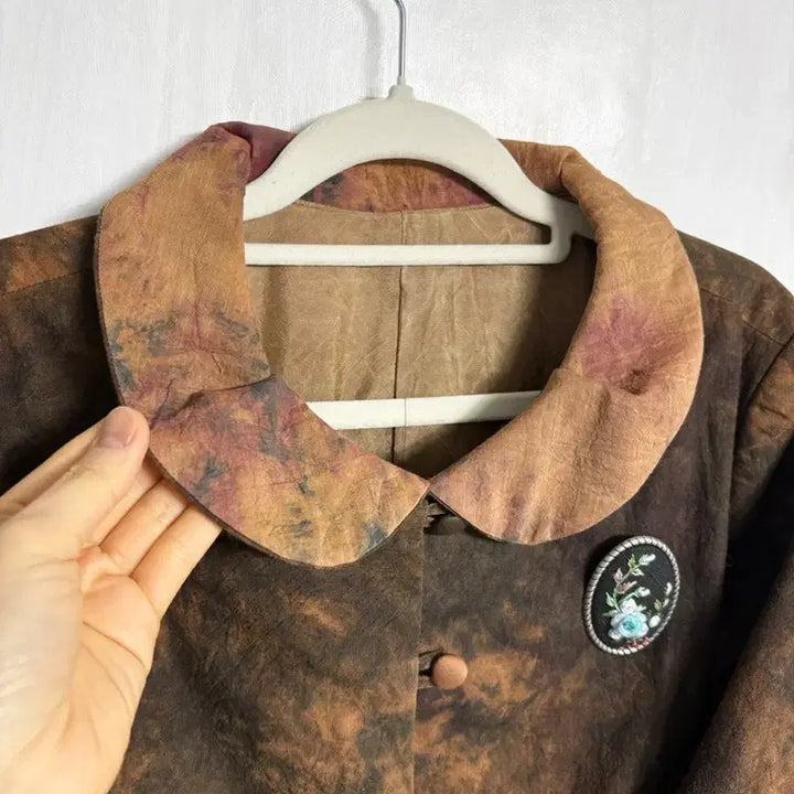 [BUNJANG] Natural Dye Jacket and Skirt Set / 천연염색 자켓, 스커트 세트