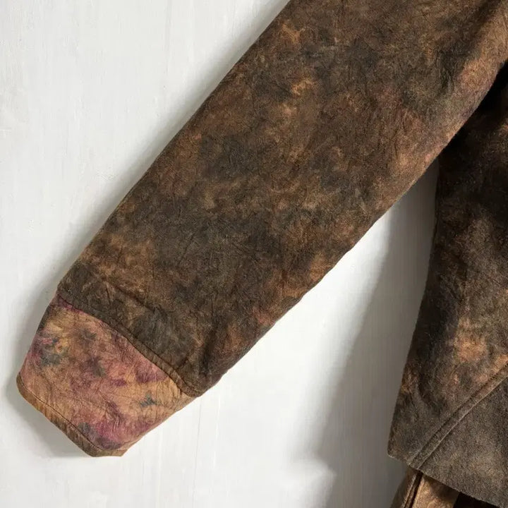 [BUNJANG] Natural Dye Jacket and Skirt Set / 천연염색 자켓, 스커트 세트