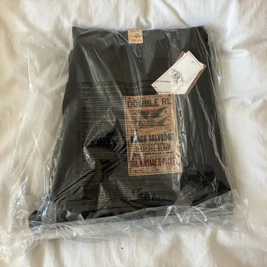 [BUNJANG] RRL Vintage Five-Pocket Black on Black Denim 36/30 / RRL 더블알엘 빈티지파이브포켓 블랙온블랙 데님 36/30