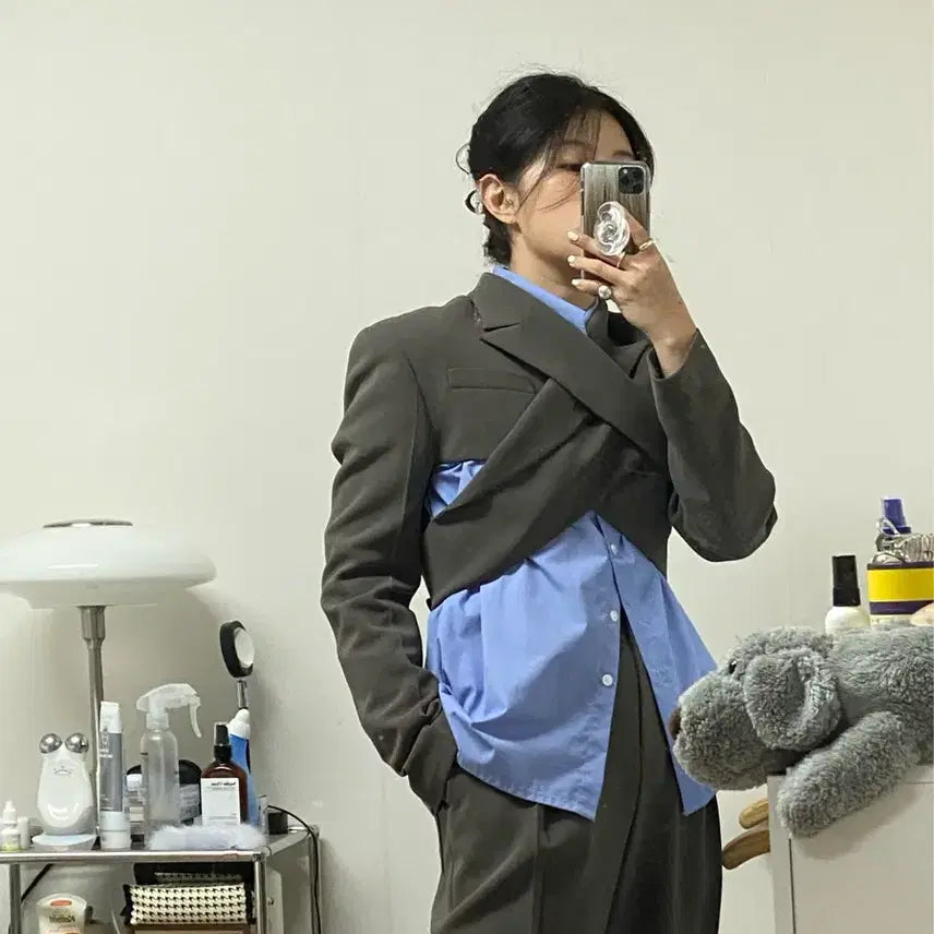 [BUNJANG] Moonchoi Blazer Jacket / 문초이 블레이져 블레이저 자켓