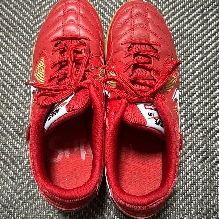 [BUNJANG] Nike x Supreme SB Gato Red Sneakers / 나이키 x 슈프림 SB 가토 레드 (280)