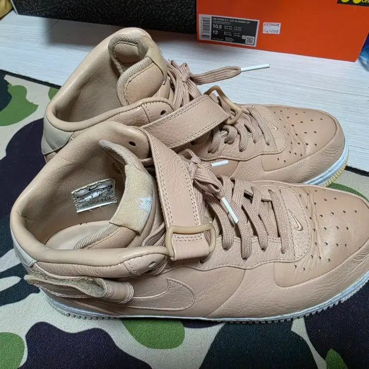 [BUNJANG] Nike Air Force 1 Mid Vachetta Tan Sneakers / 나이키 포스미드 바체타 탄 280