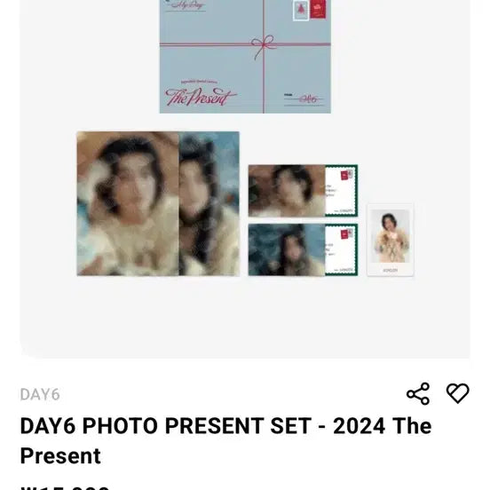 [BUNJANG] DAY6 Sungjin PHOTO PRESENT SET / 데이식스 성진 PHOTO PRESENT SET