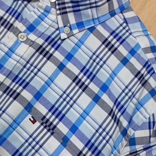 [SOLD OUT] 타미힐피거 남성 체크 남방셔츠