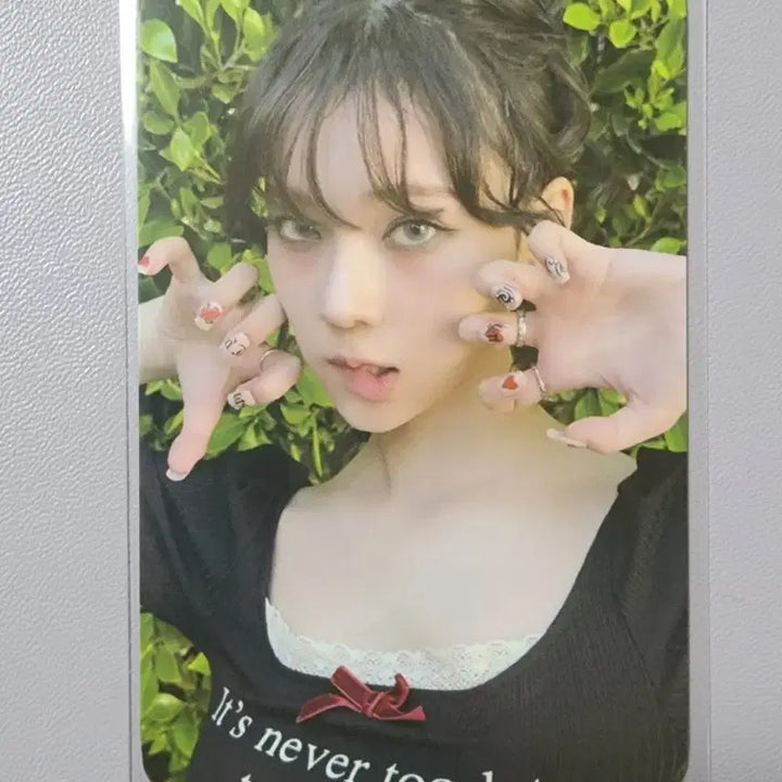 [BUNJANG] aespa Winter MY WORLD Everline POB Photocard / [판매] 에스파 윈터 MY WORLD 에버라인 특전 포카