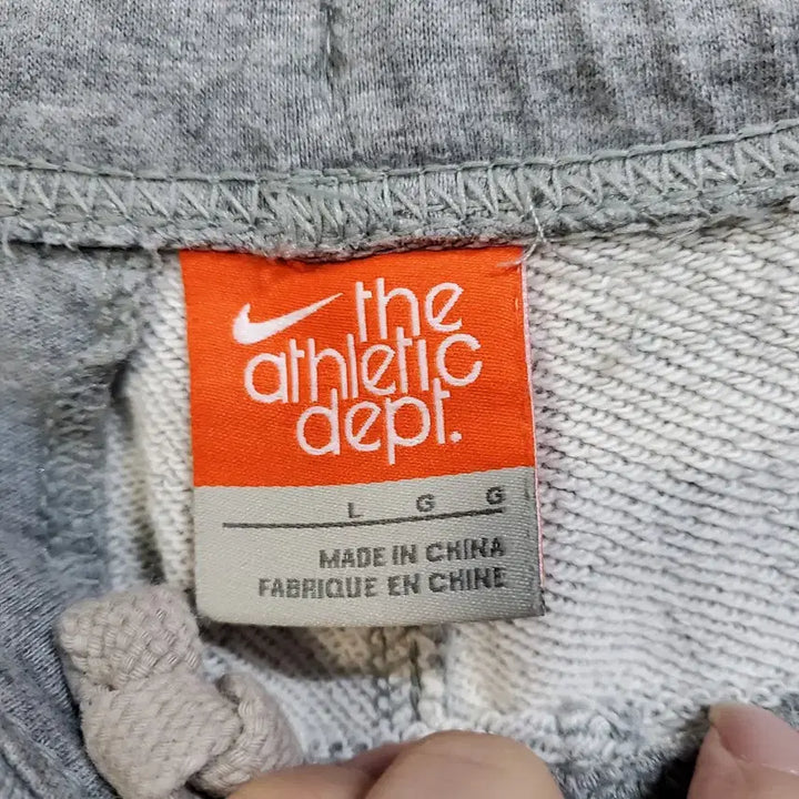 [BUNJANG] Nike Swoosh Wide Fit Gray Training Pants L / 나이키 스우시 와이드핏 회색 트레이닝 바지 L
