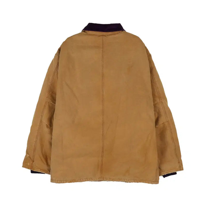 [BUNJANG] Needles 16oz Cotton Canvas Lumberjack Coat / [L] 니들스 16oz 코튼 캔버스 럼버잭 코트 브라운
