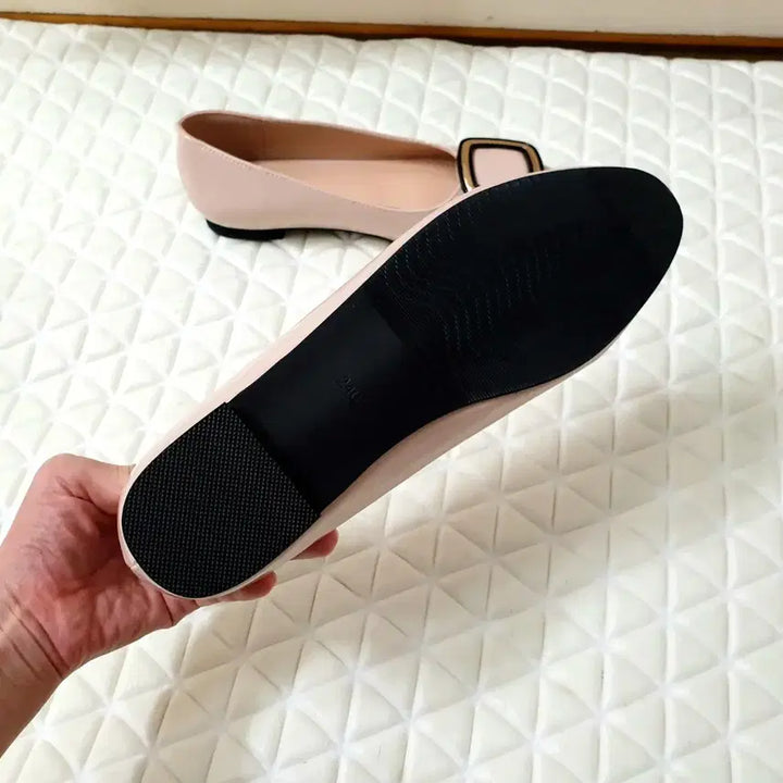 [BUNJANG] Flat Shoes Beige Women&