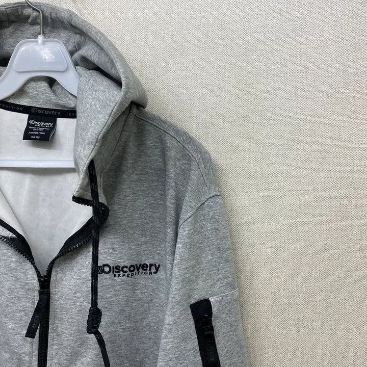 [BUNJANG] Discovery Hooded Zip-Up Jacket / 디스커버리 후드집업 100
