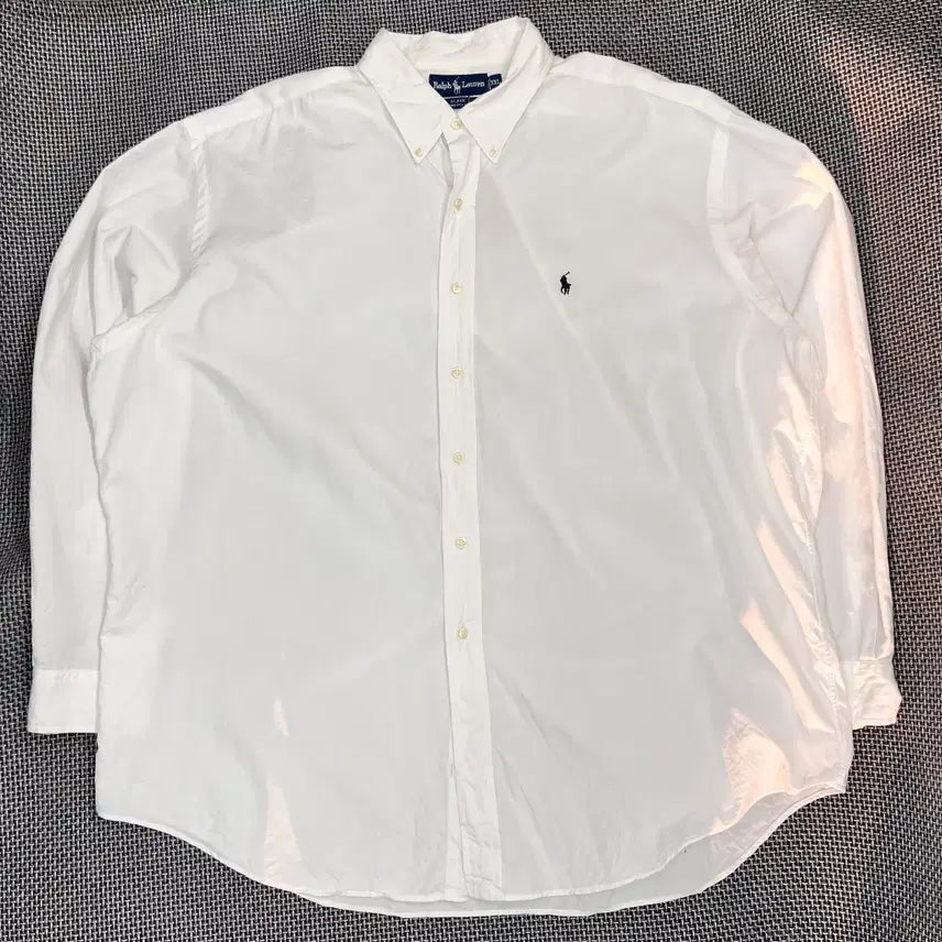 [SOLD OUT] 폴로 화이트 셔츠 (XXL) (OLD-8559)